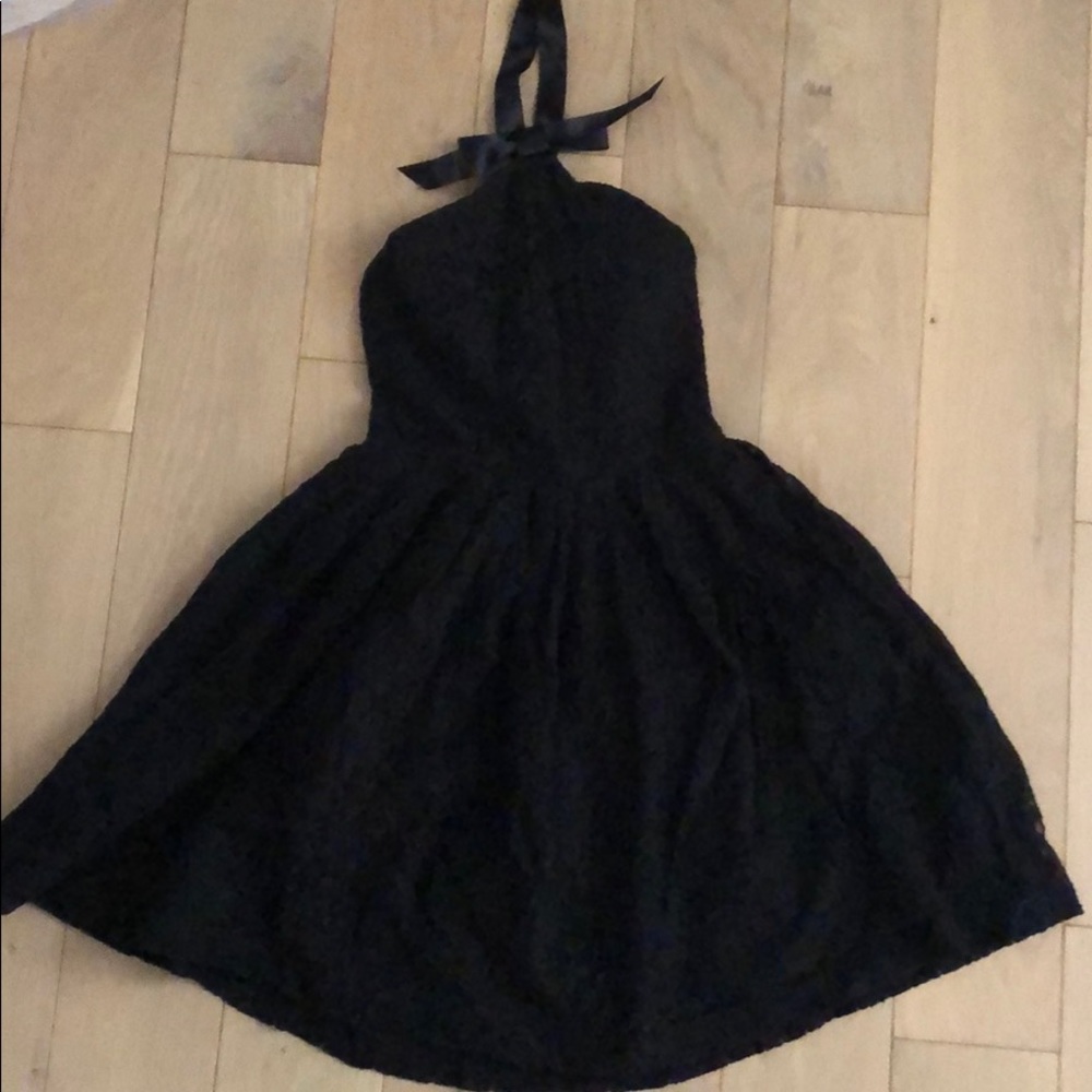 RODARTE for Target - Halter Neck Black Lace Dress